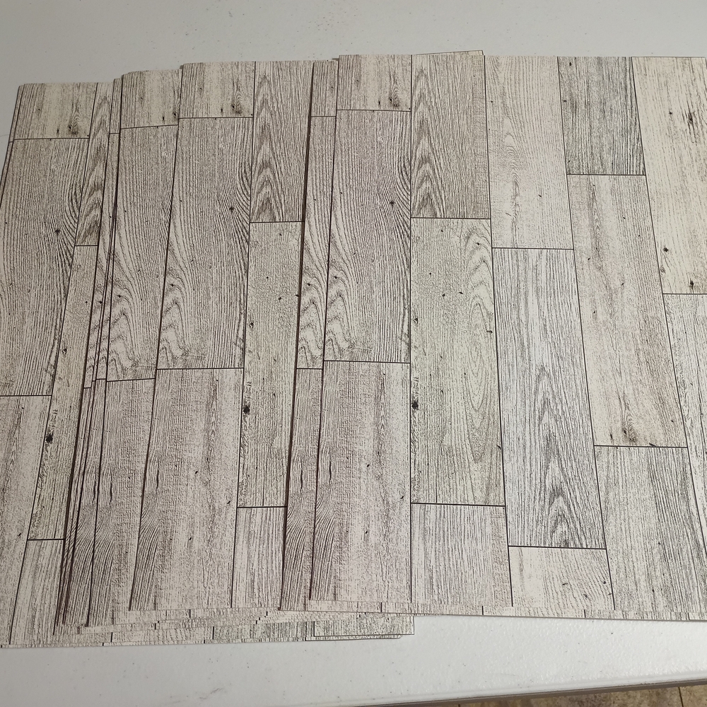12 Sheets Reclaimed Wood Planks Wallpaper Peel And Stick 11x16 Self Adhesive